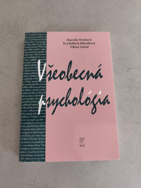 Všeobecná psychológia, 