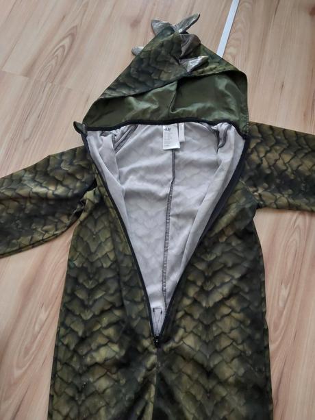 Karnevalových kostým drak / dinosaurus / krokodíl, 