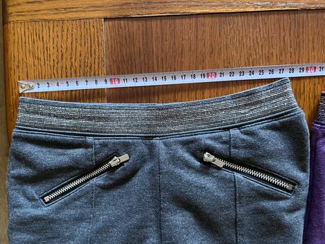 Zateplené legínky dvojbalenie, h&m,134