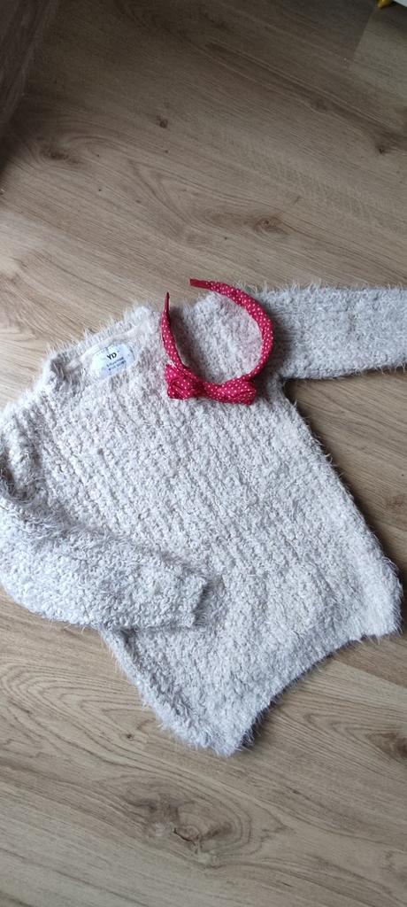 Jemnučký, chlpatý sveter, primark,140