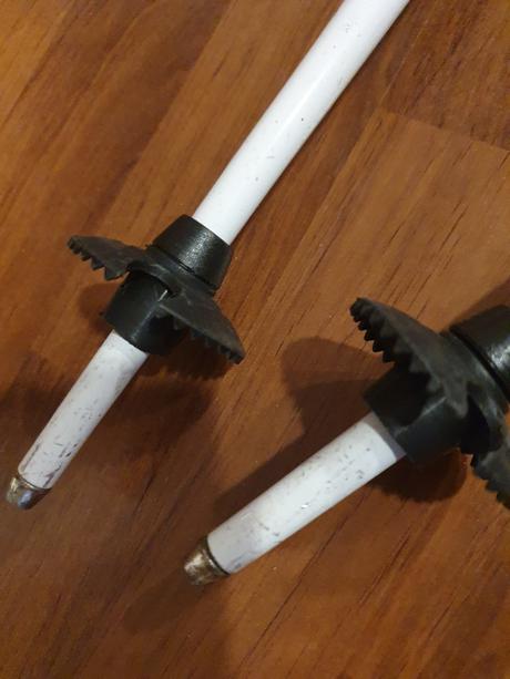 Lyžiarske palice detské top stav, 75 cm