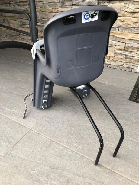 Predná sedačka na bicykel,