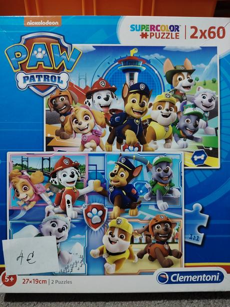 Puzzle labková patrola,