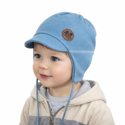 Detská bavlnená čiapka na viazanie bolek rada, rada,50 / 52 / 54