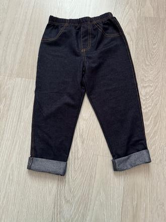 Dievčenske 3/4 riflove legíny, 122