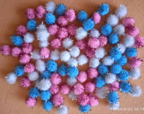 Pom pom guličky, 