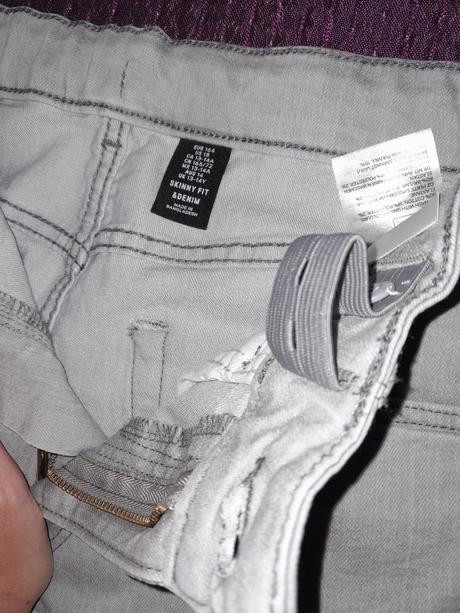 Rifle skinny fit, h&m,164