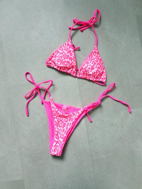 Leo ružové plavky s, s