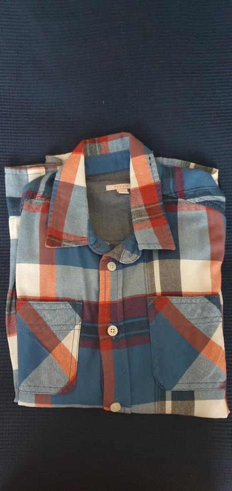 Košeľa flanelová chlapčenská, esprit,m