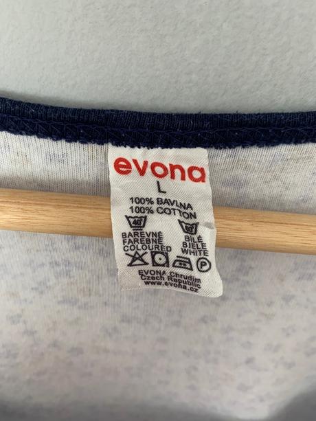 Nočná košeľa čr značky evona, l