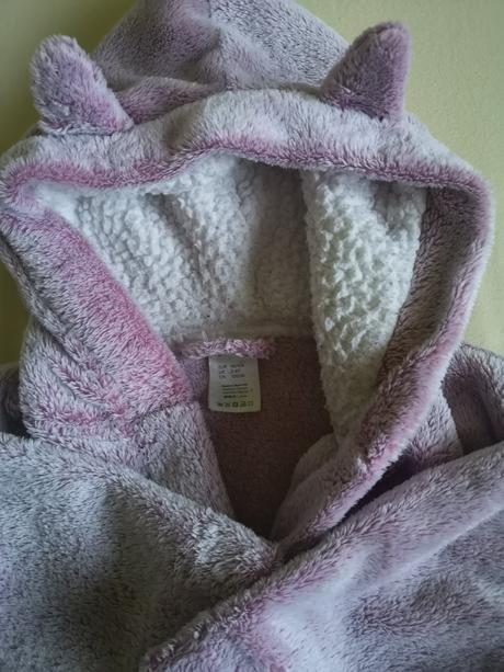 Ružový župan v. 98/104, lindex,104