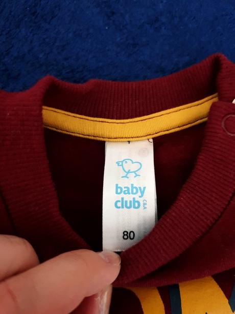 Mikina, baby club,80
