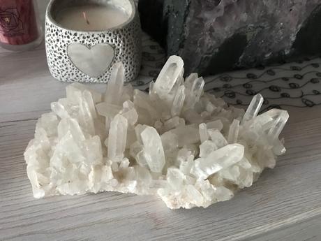 Krásna drúza krištáľ , 810g, 