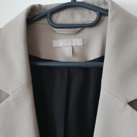 Béžové sako s/m, h&m,s