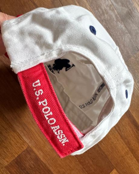 Detská biela šiltovka u.s. polo assn., u.s. polo assn.