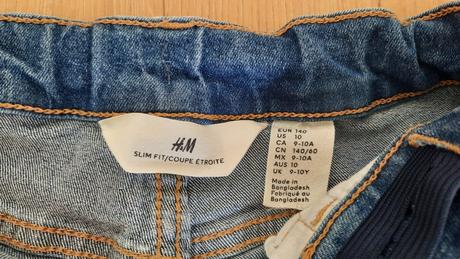 Rifle slim fir, h&m,140