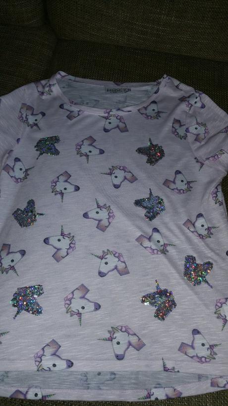 Tričko unicorn - jednorožec zn.primark, primark,44