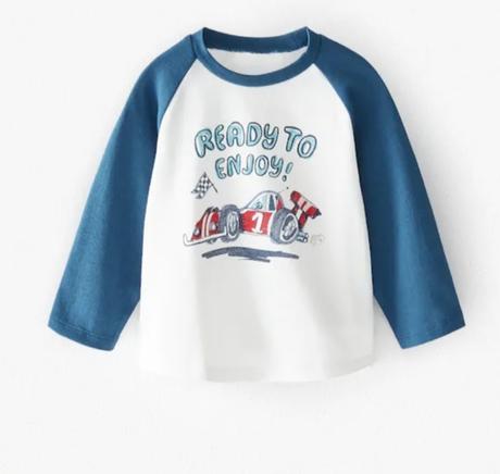 Triko s autom, zara,80