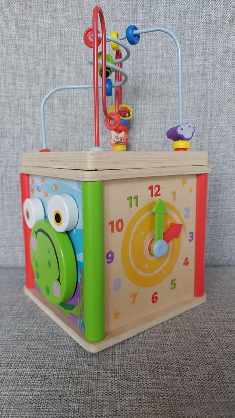 Drevená motorická hračka, 