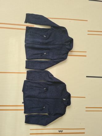 Flisový sveter na zips, tchibo,104