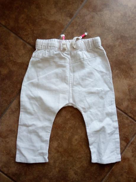 Lanove nohavice, h&m,80