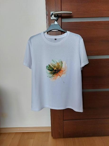 Tricko s kvetom m/l, m