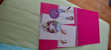 Knižka na tvorenie fashions angels, 