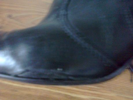 Čierne kožené čižmy, 39