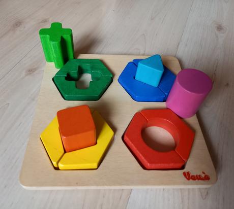 Geometrické tvary malé - montessori, 