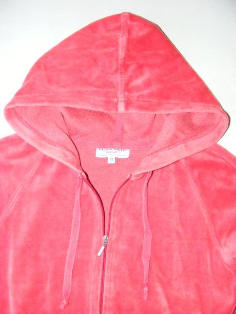 Velúrová mikina blind date, xs