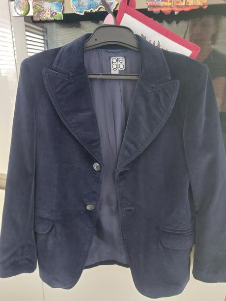 Štýlové zamatové sako, 134