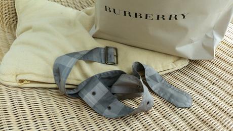 Burberry opasok z kabatu, burberry