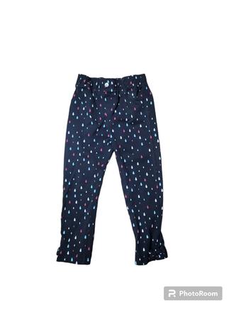 Dievčenské bavlnené legíny, 98