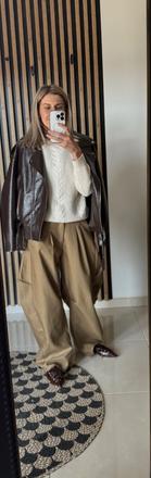 Béžový svetrik, xs