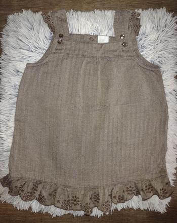 Suknička na traky, h&m,86