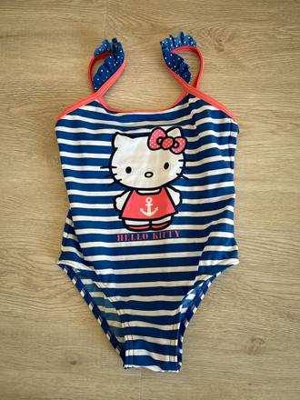 Dievcenske plavky hello kitty vel. 128, disney,128