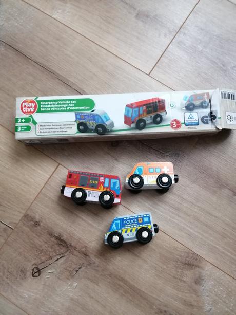 Drevené autíčka playtive, 