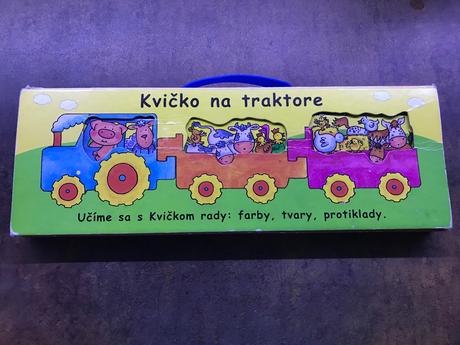 Kniha - kvičko na traktore, 