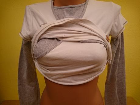 Dámsky elastický materský top, dolce bimba, xs