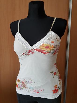 Letný kvetovaný topík s, s