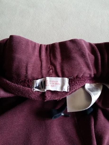 Tenšie teplaciky, h&m,122
