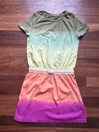 Dievčenské ľahké šaty ralph lauren viacfarebné, ralph lauren,128