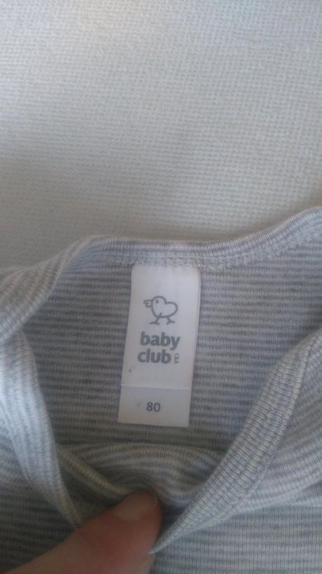 Chlapčenské body s dlhým rukávom 4 ks, 80