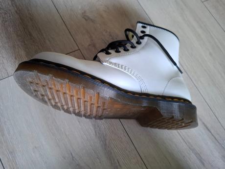 Topánky dr.martens,biele, 40, 40