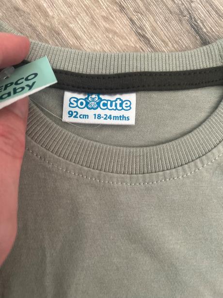 Tričko s dlhým rukávom, pepco,92