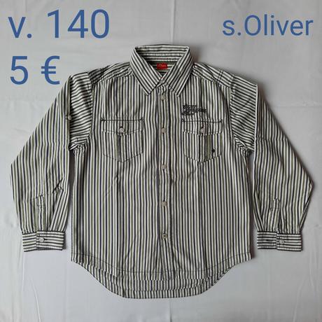Košeľa chlapčenská zn. s.oliver (v. 140), s.oliver,140