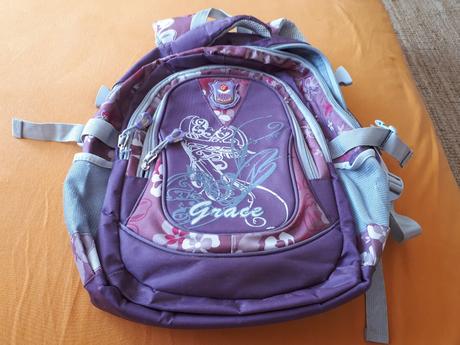 2x ruksak grace skolska taska,