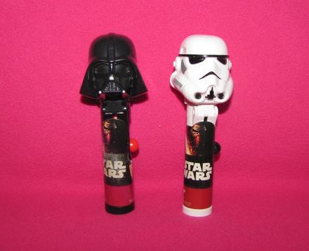 Star wars držadlá na lízatká,