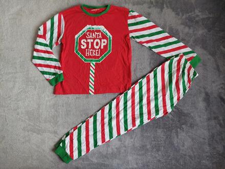 Vianočné pyžamo veľ.122-128, 122