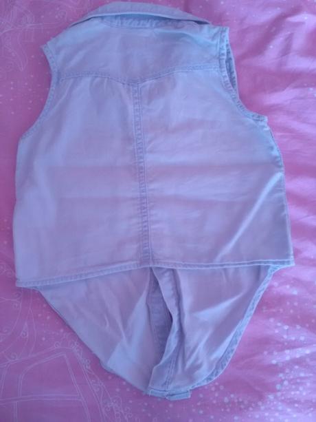 Riflová košeľa, h&m,104